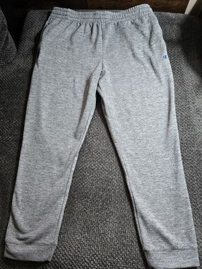 Champion Men's 2xl Heather Gray Jogger Sweatpants Unisex